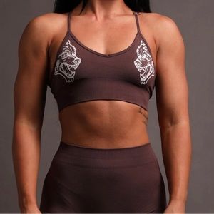 DARC SPORT SHE - EVERSON SEAMLESS BRA IN PURPLE DUSK - SIZE MEDIUM
